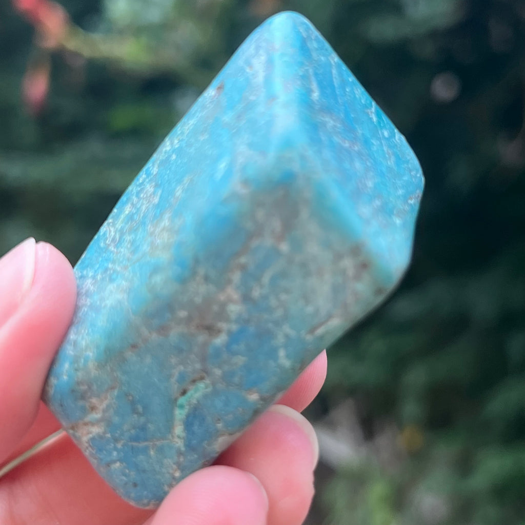 Forma libera/palmstone Shattuckite m2, druzy.ro, pietre semipretioase 6