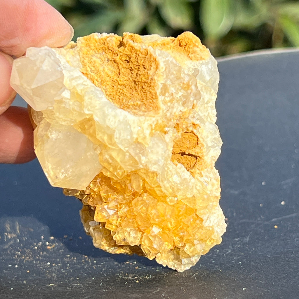 Cluster cuart lamaie Zambia, golden healer model 53, pietre semipretioase - druzy.ro 8 