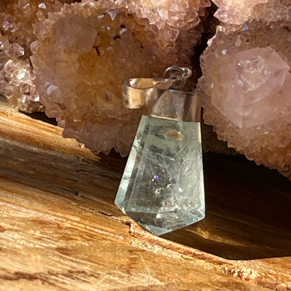 Pandantiv acvamarin argint model 2, druzy.ro, cristale 4