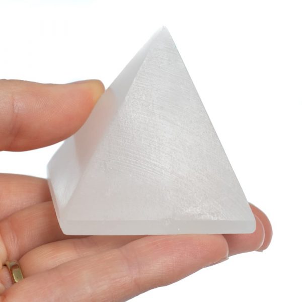 Piramida selenit 5 cm, druzy.ro, cristale 3