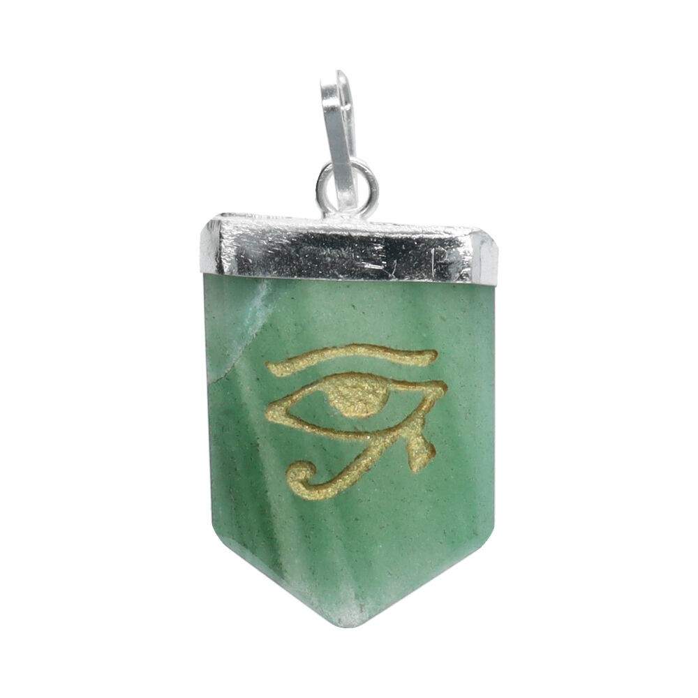 Pandantiv aventurin | Ochiul lui Horus, pietre semipretioase - druzy.ro 1 