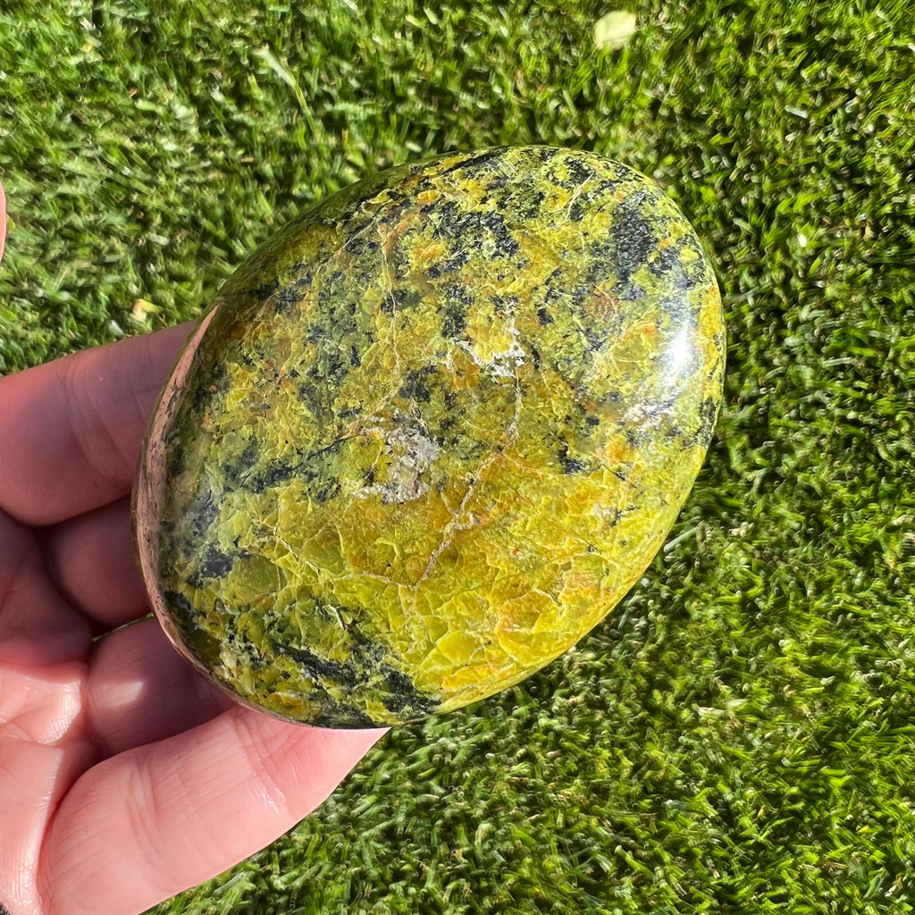 Opal verde palmstone m10, druzy.ro, cristale 2