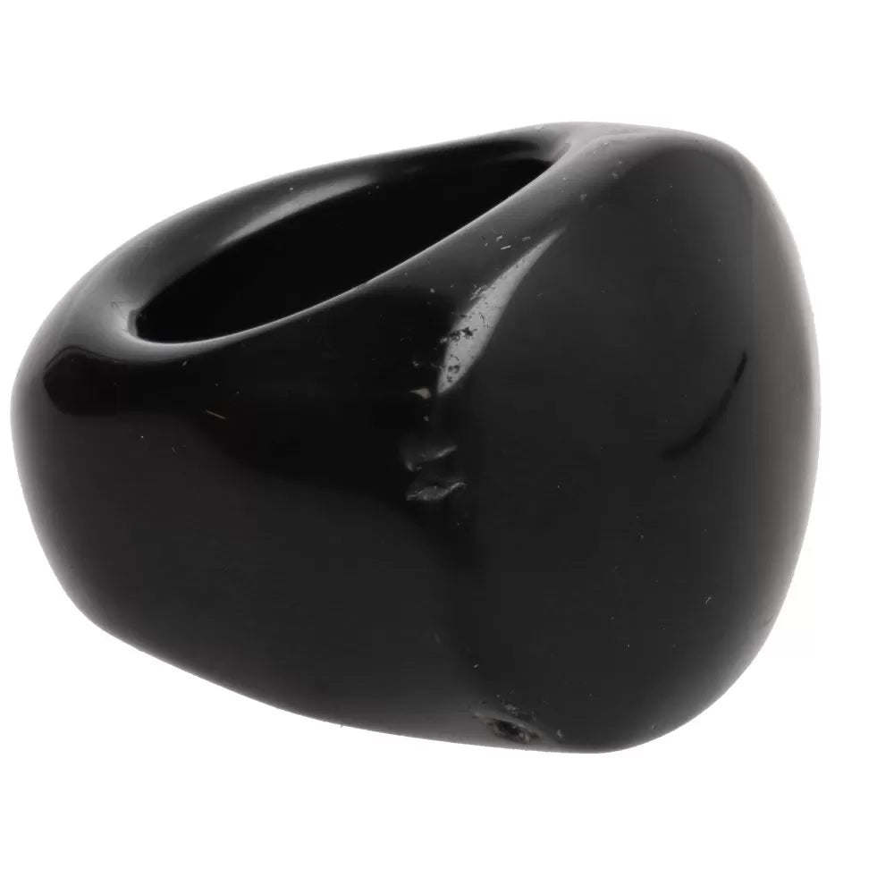 Inel piatra obsidian | Nature, pietre semipretioase - druzy.ro 2 