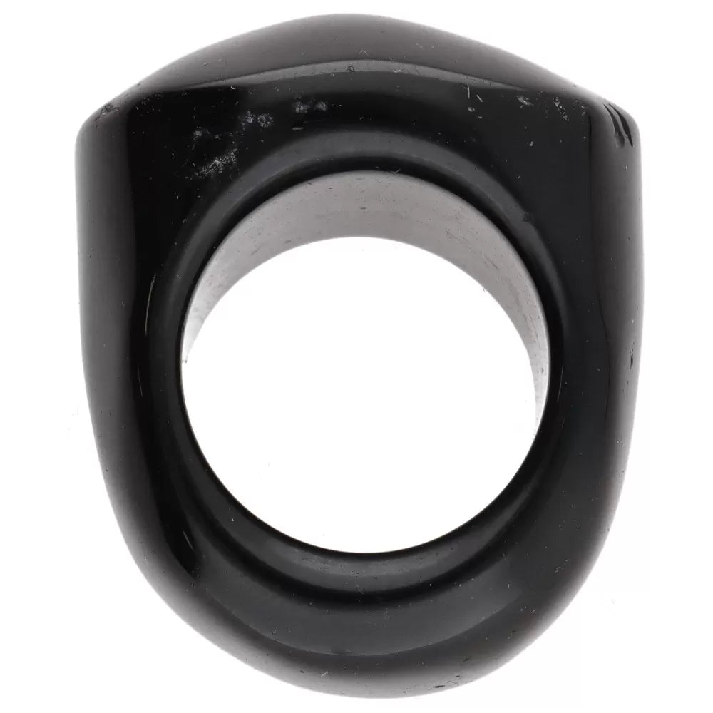 Inel piatra obsidian | Nature, pietre semipretioase - druzy.ro 1 