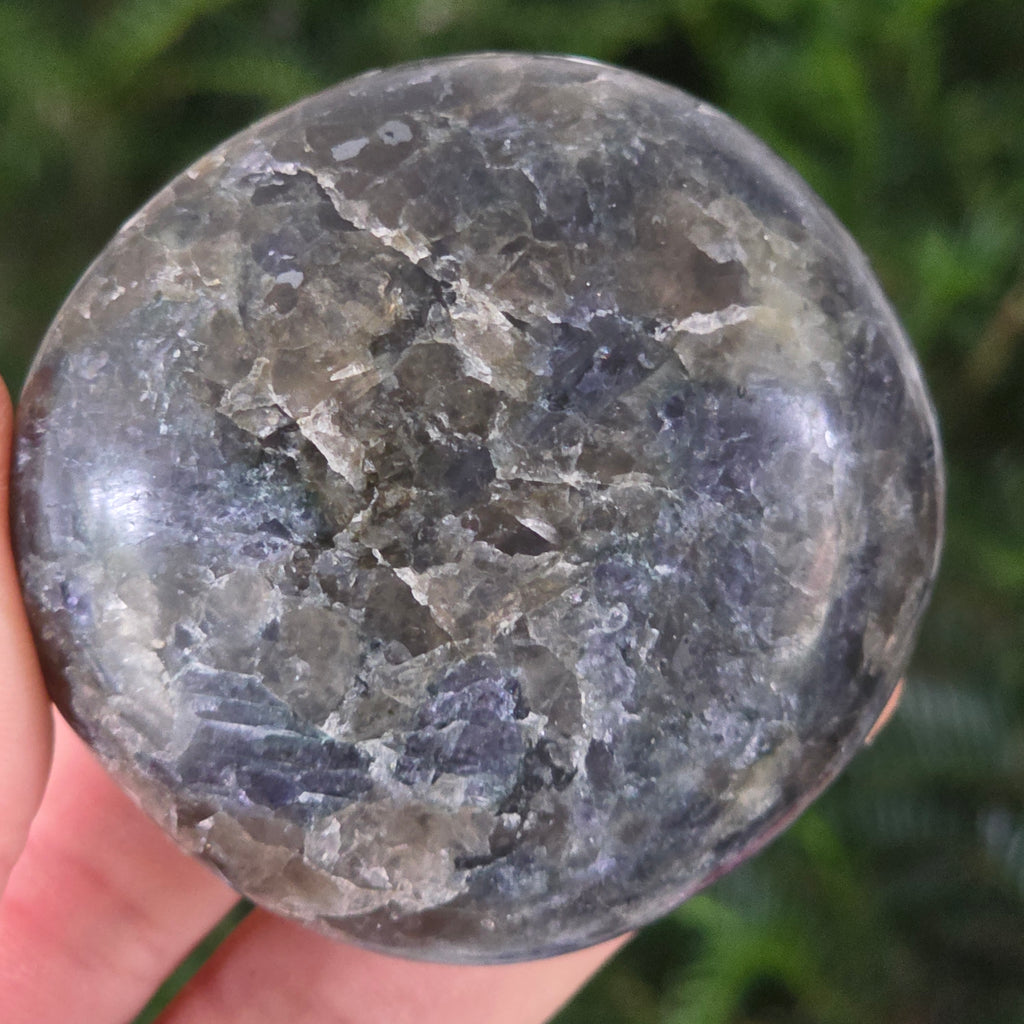 Palmstone Iolit (safir de apa) din Madagascar model 4, pietre semipretioase - druzy.ro 4 