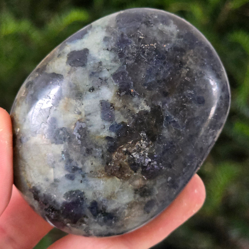 Palmstone Iolit (safir de apa) din Madagascar model 8, pietre semipretioase - druzy.ro 5 