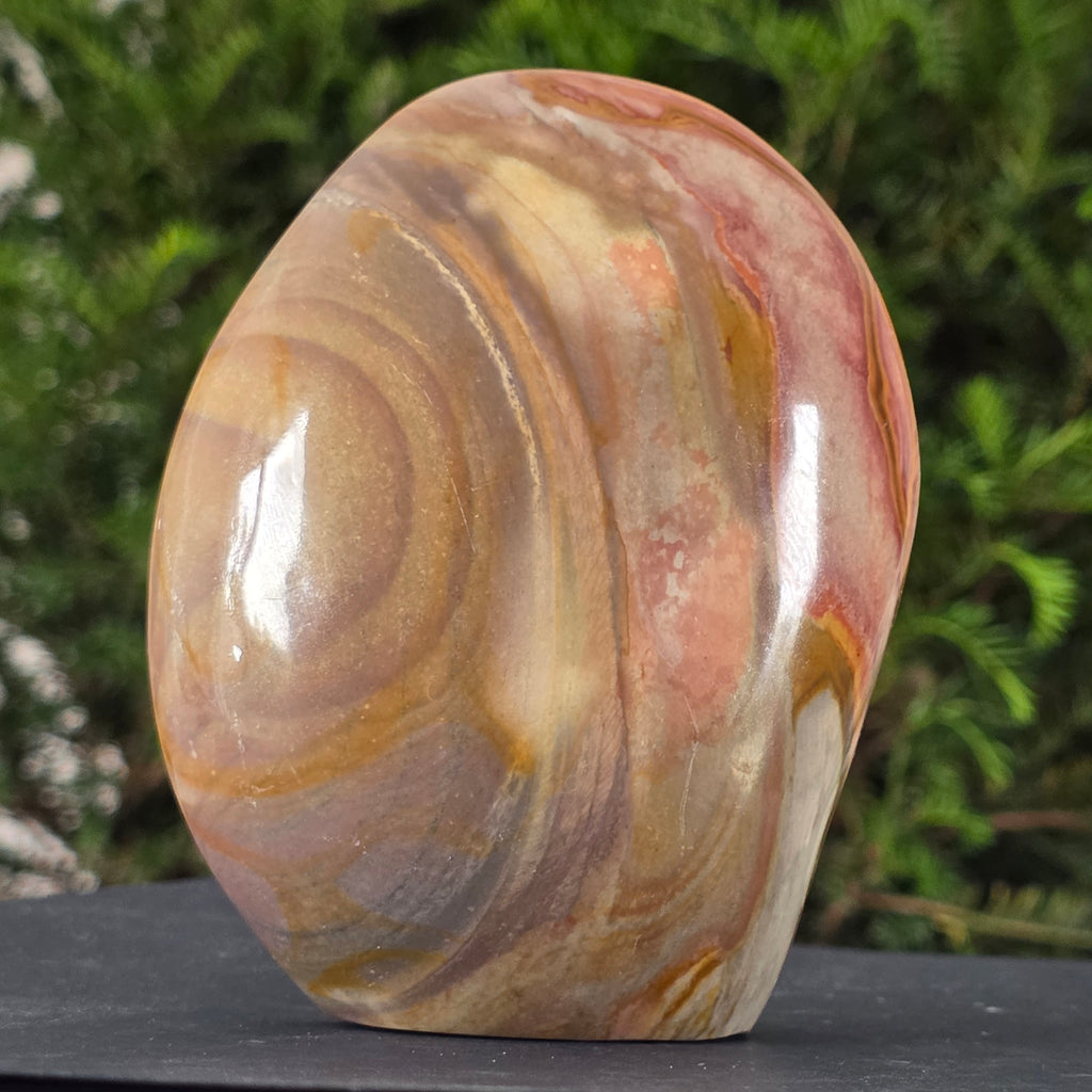 Jasp policrom sculptura forma libera model 3 Africa, pietre semipretioase - druzy.ro 3 