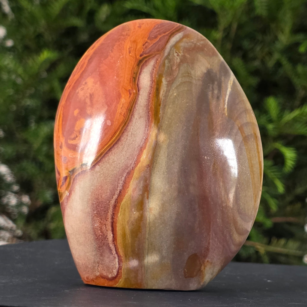 Jasp policrom sculptura forma libera model 3 Africa, pietre semipretioase - druzy.ro 1 