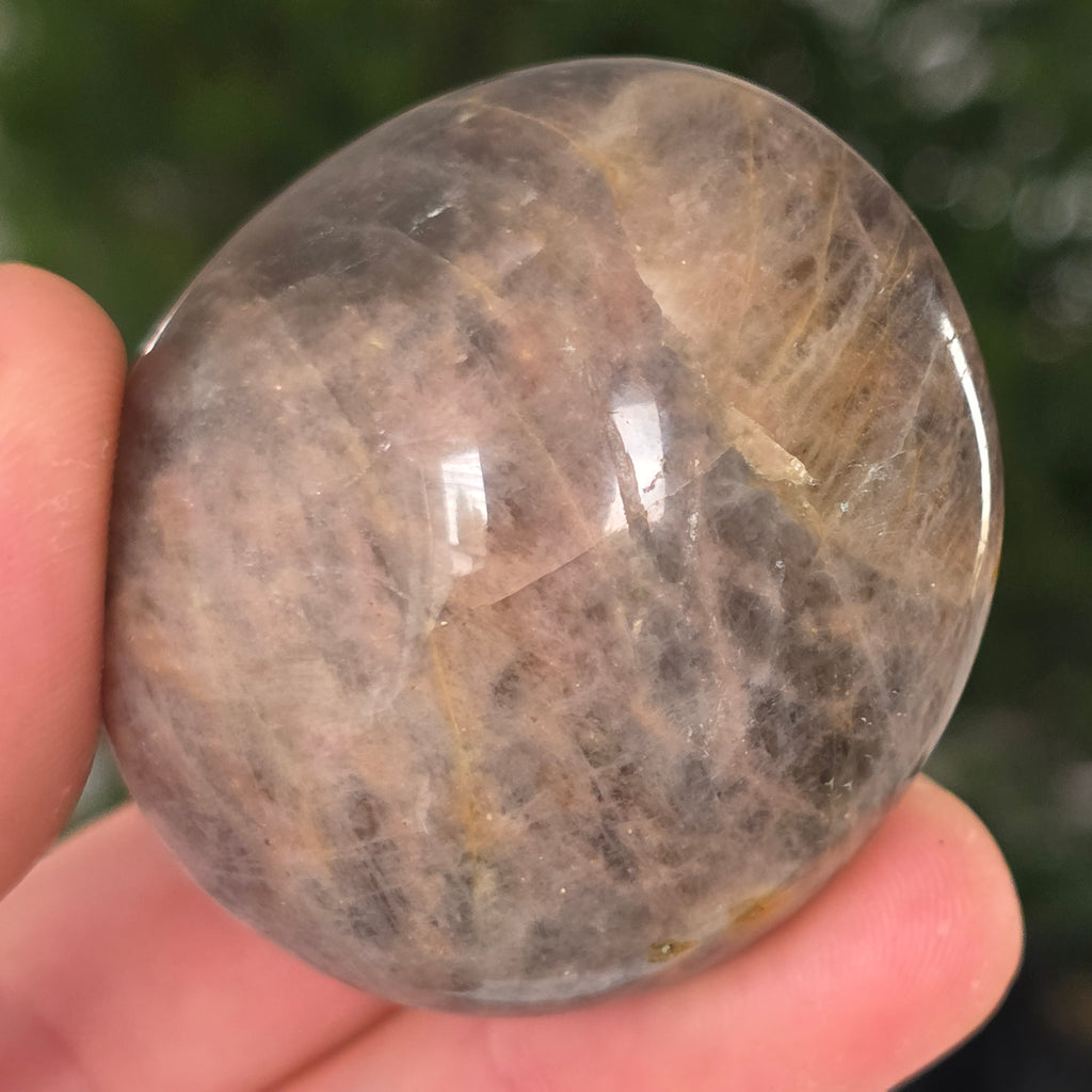 Palmstone piatra lunii somon gri | Model 6, pietre semipretioase - druzy.ro 2 