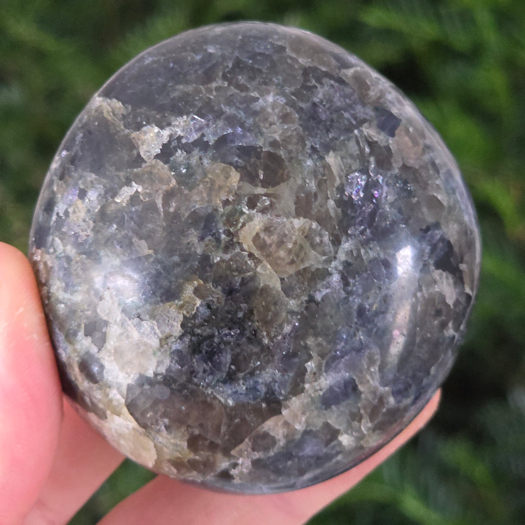 Palmstone Iolit (safir de apa) din Madagascar model 4, pietre semipretioase - druzy.ro 2 