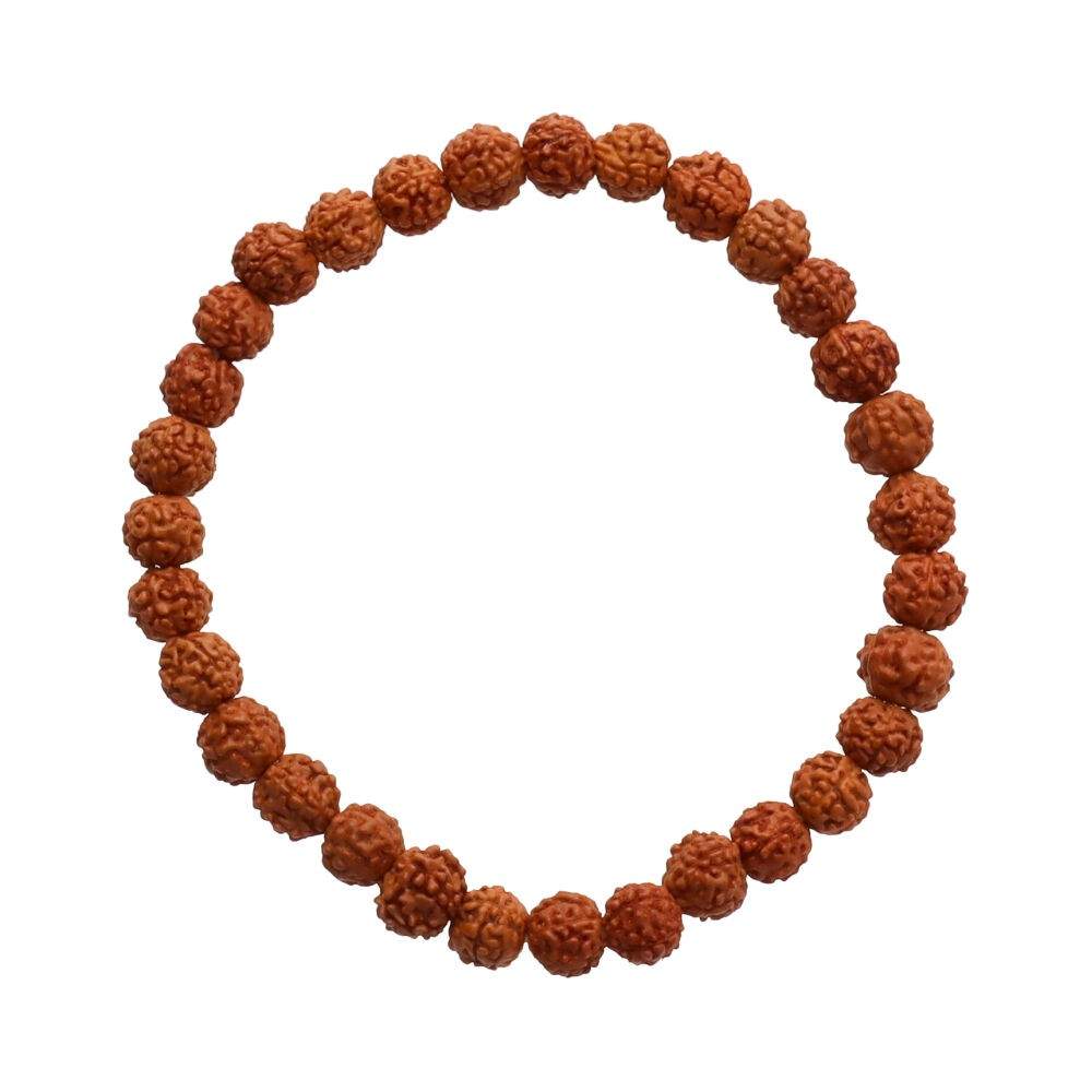 Bratara Rudraksha 6 mm, pietre semipretioase - druzy.ro 2 