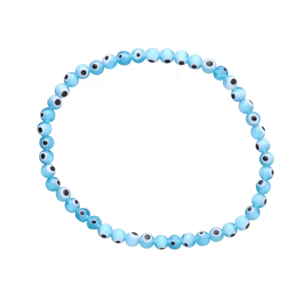 Brățară Ochi Turcesc 4 mm | Model 1, pietre semipretioase - druzy.ro 1 