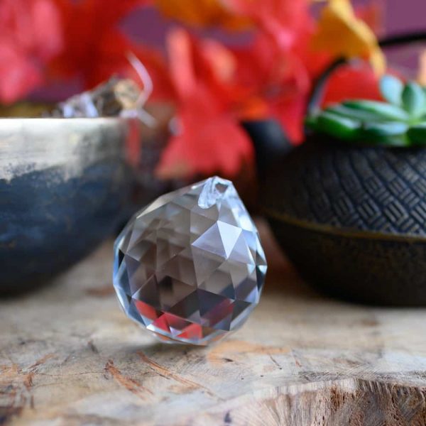 Feng shui sfera cristal curcubeu 5cm, druzy.ro, cristale 3