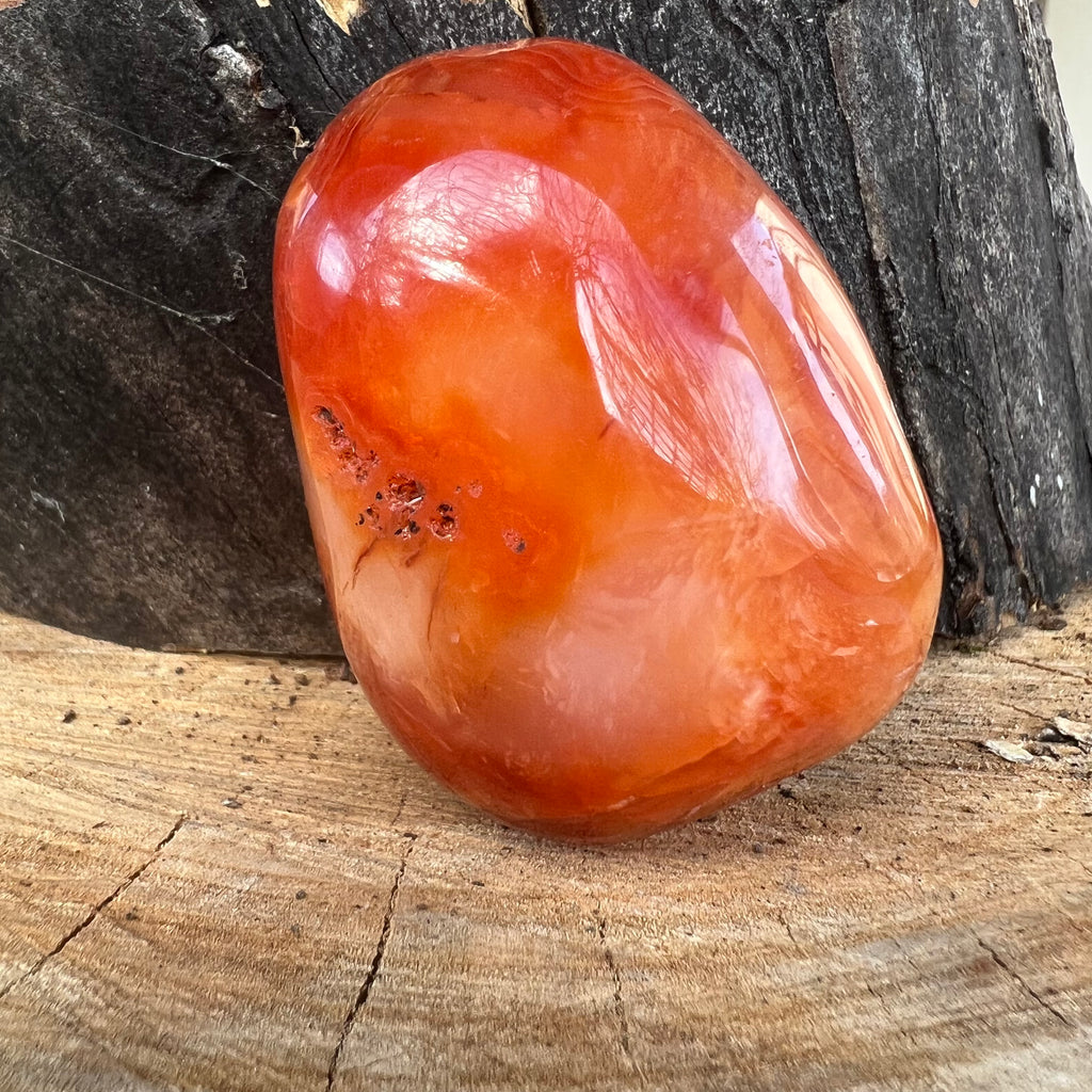 Palmstone carneol m9, druzy.ro, cristale 3