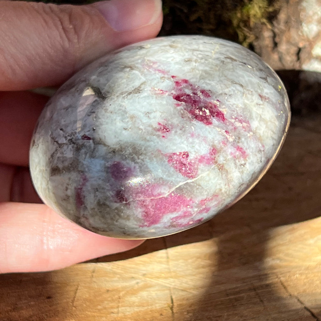 Palmstone rubelit/ turmalina roz m11, druzy.ro, cristale 1